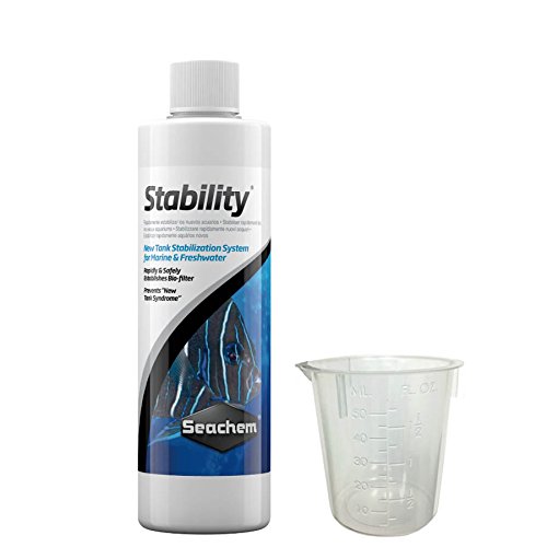 Seachem Stability, 500 ml w / 50 ml Measuring Cup Bundle